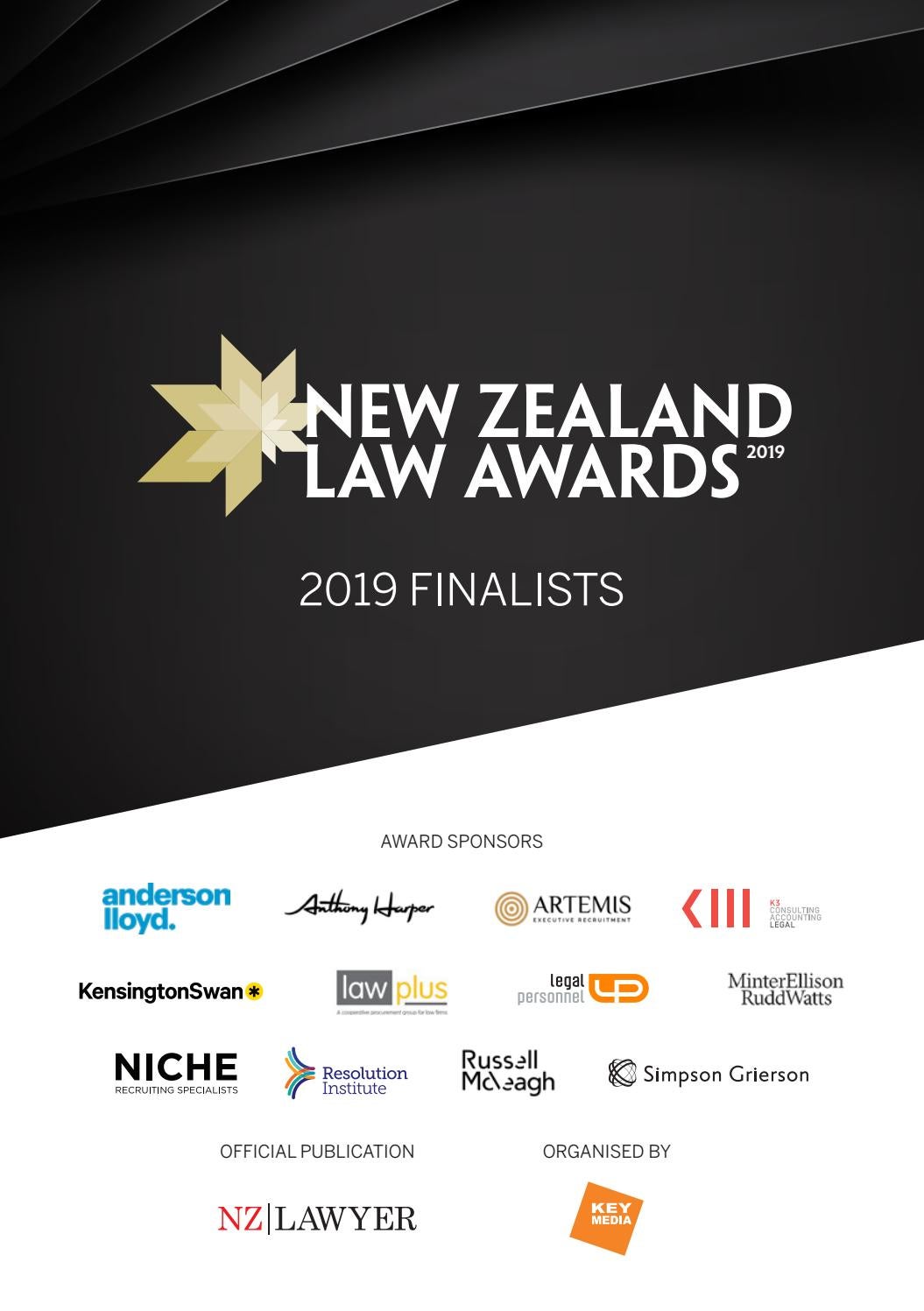 2019 New Zealand Lawyer Awards Finalists by Key Media Issuu