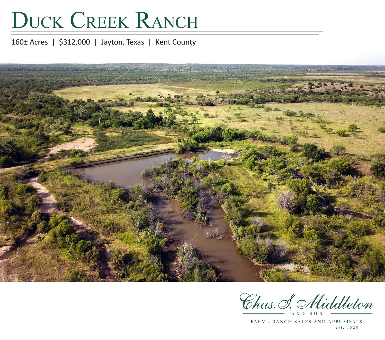Duck Creek Ranch by csmandson Issuu