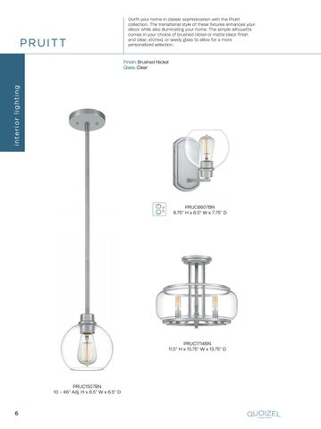Quoizel Blueprint Supplement 2019 第 8 页