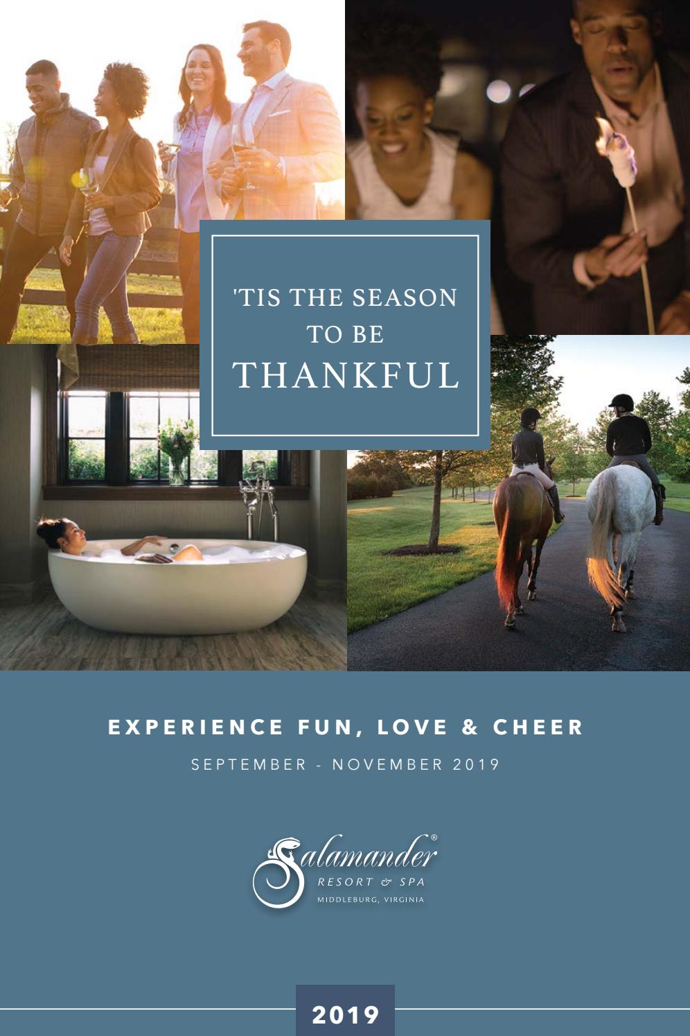 Salamander Resort & Spa Fall Activity Guide by Salamander Collection