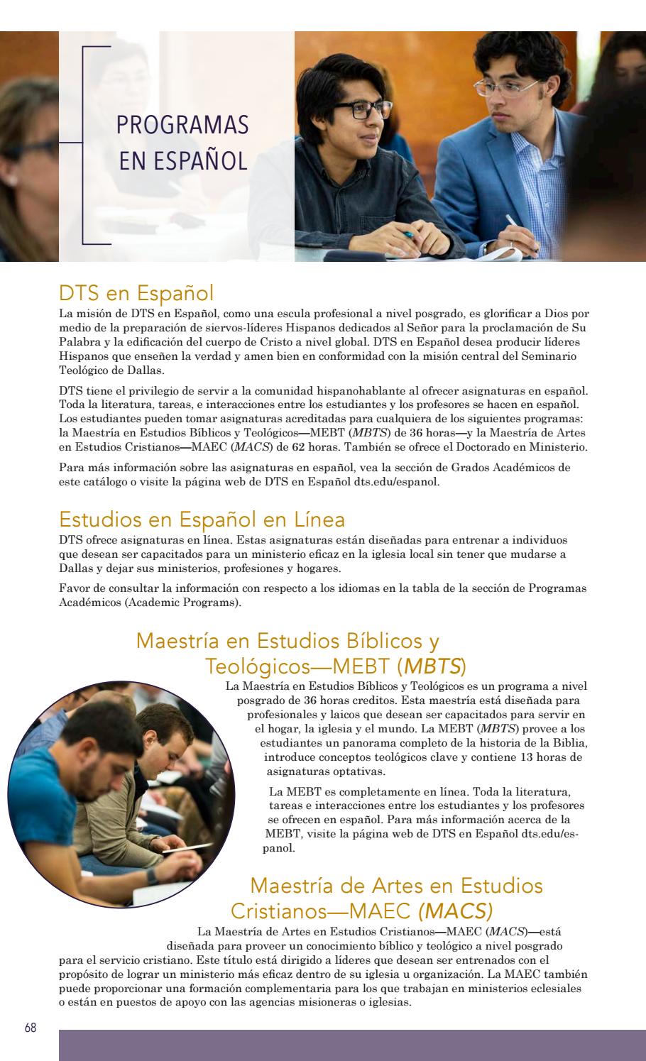 DTS 201920 catalog by Dallas Theological Seminary Issuu