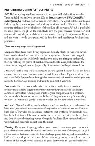 The Garden Club of Houston 灯饰目录 · 光源 × Plant Mart Horticulture 指南 第 15 页