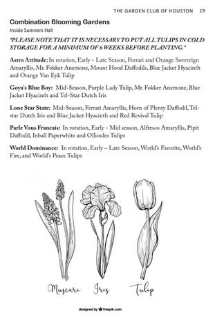 The Garden Club of Houston 灯饰目录 · 光源 × Plant Mart Horticulture 指南 第 19 页