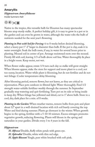 The Garden Club of Houston 灯饰目录 · 光源 × Plant Mart Horticulture 指南 第 20 页