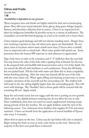 The Garden Club of Houston 灯饰目录 · 光源 × Plant Mart Horticulture 指南 第 22 页