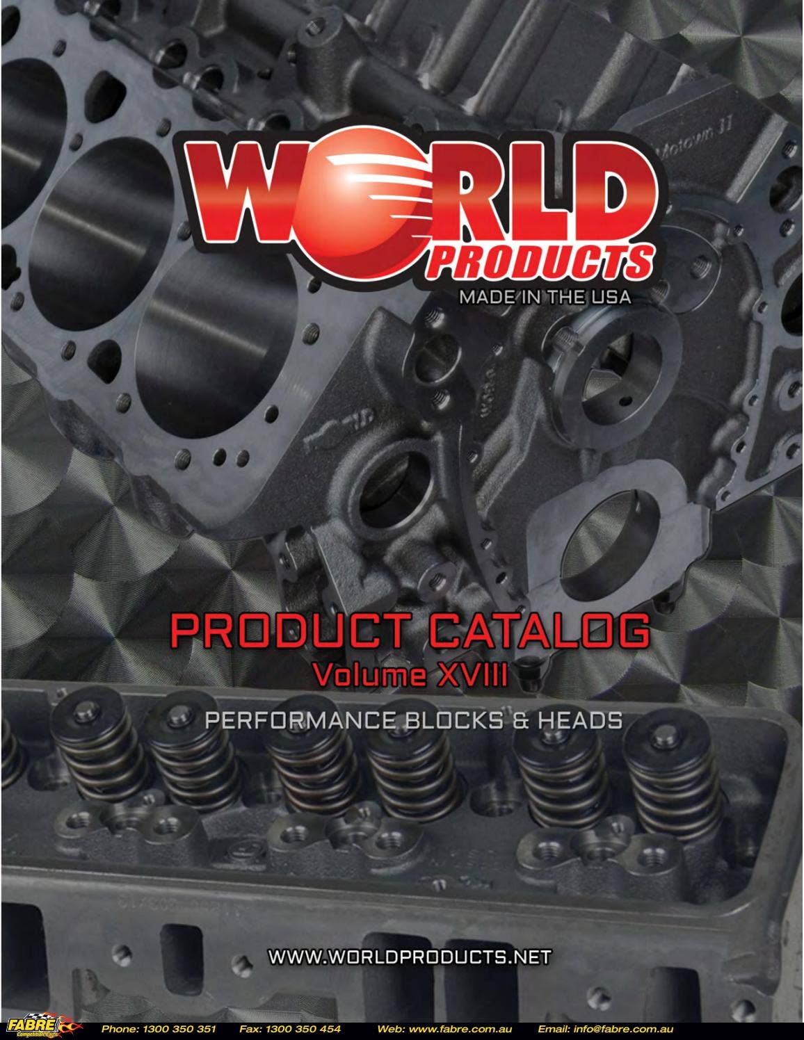 2018 World Products Catalog by Fabre Australia Issuu