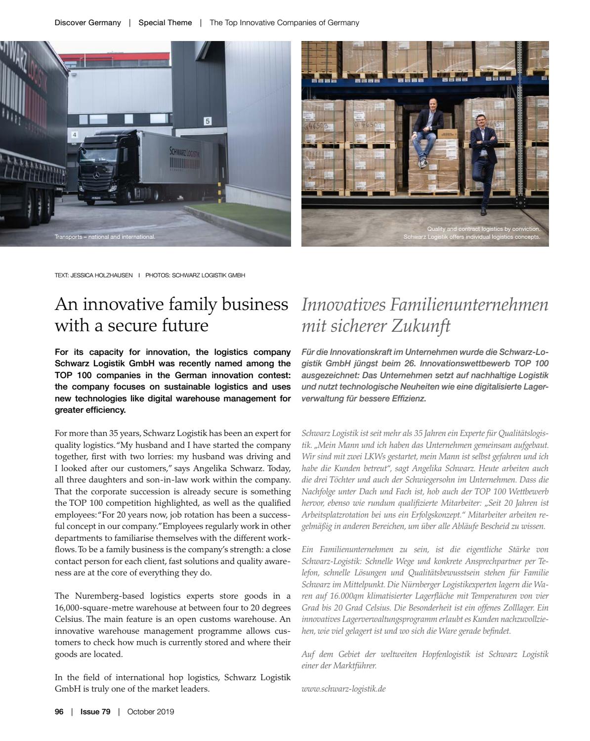 Discover Germany Issue 79 October 19 By Scan Client Publishing Issuu