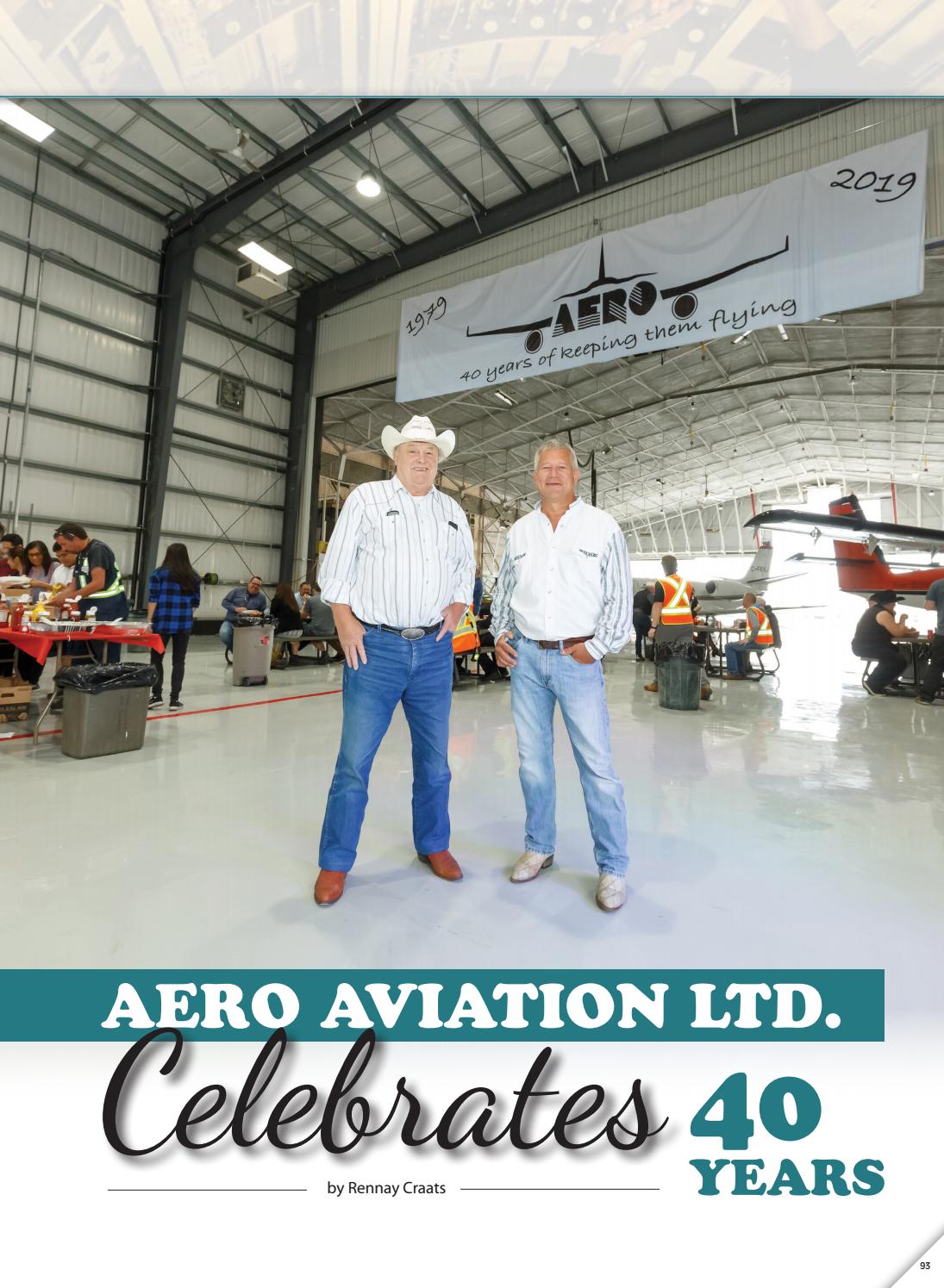 Aero Aviation Celebrating 40 years by Business in Calgary Issuu
