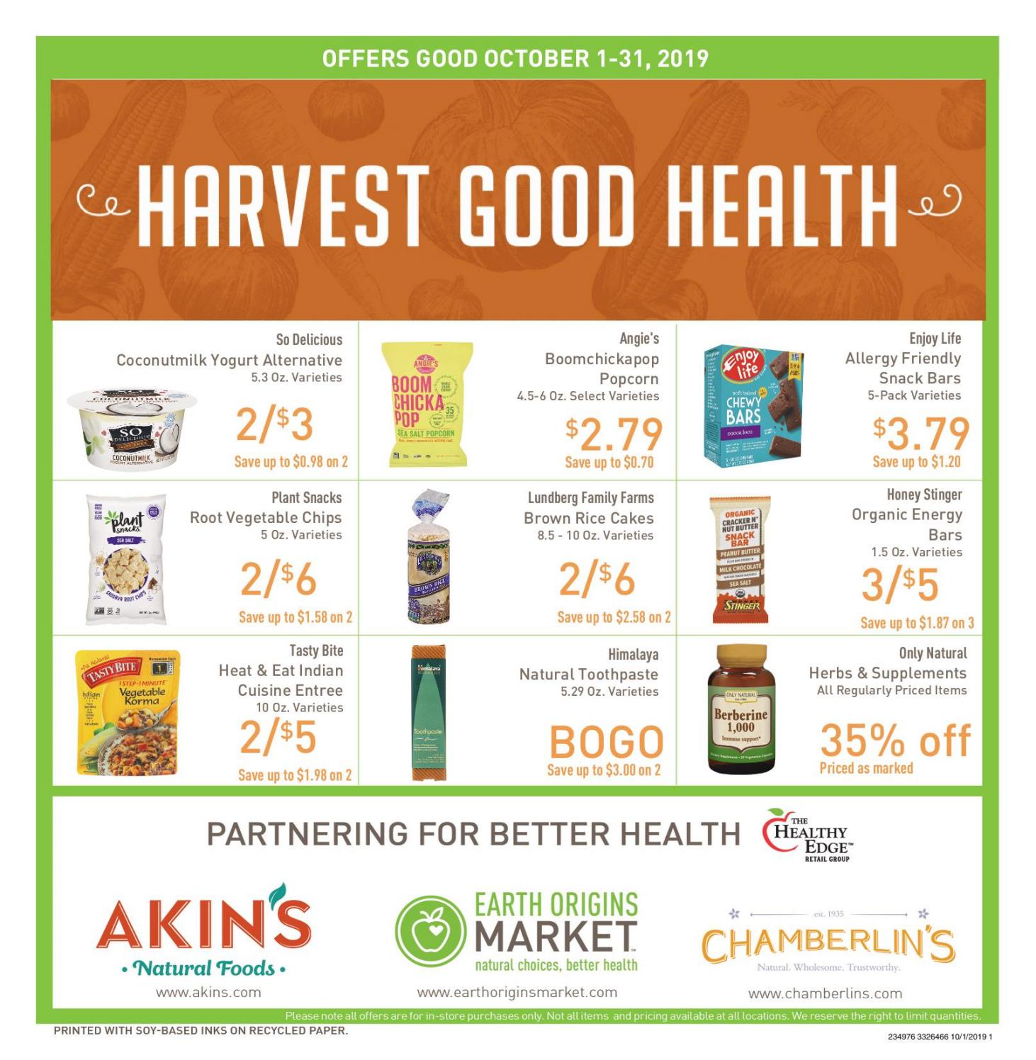OCT2019 Ad Insert Healthy Edge Retail Group by HFAI Issuu