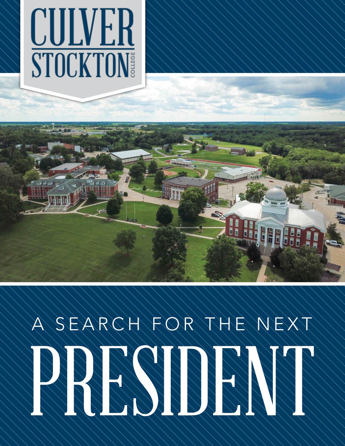 CulverStockton Presidential Prospectus 2019 by CulverStockton College