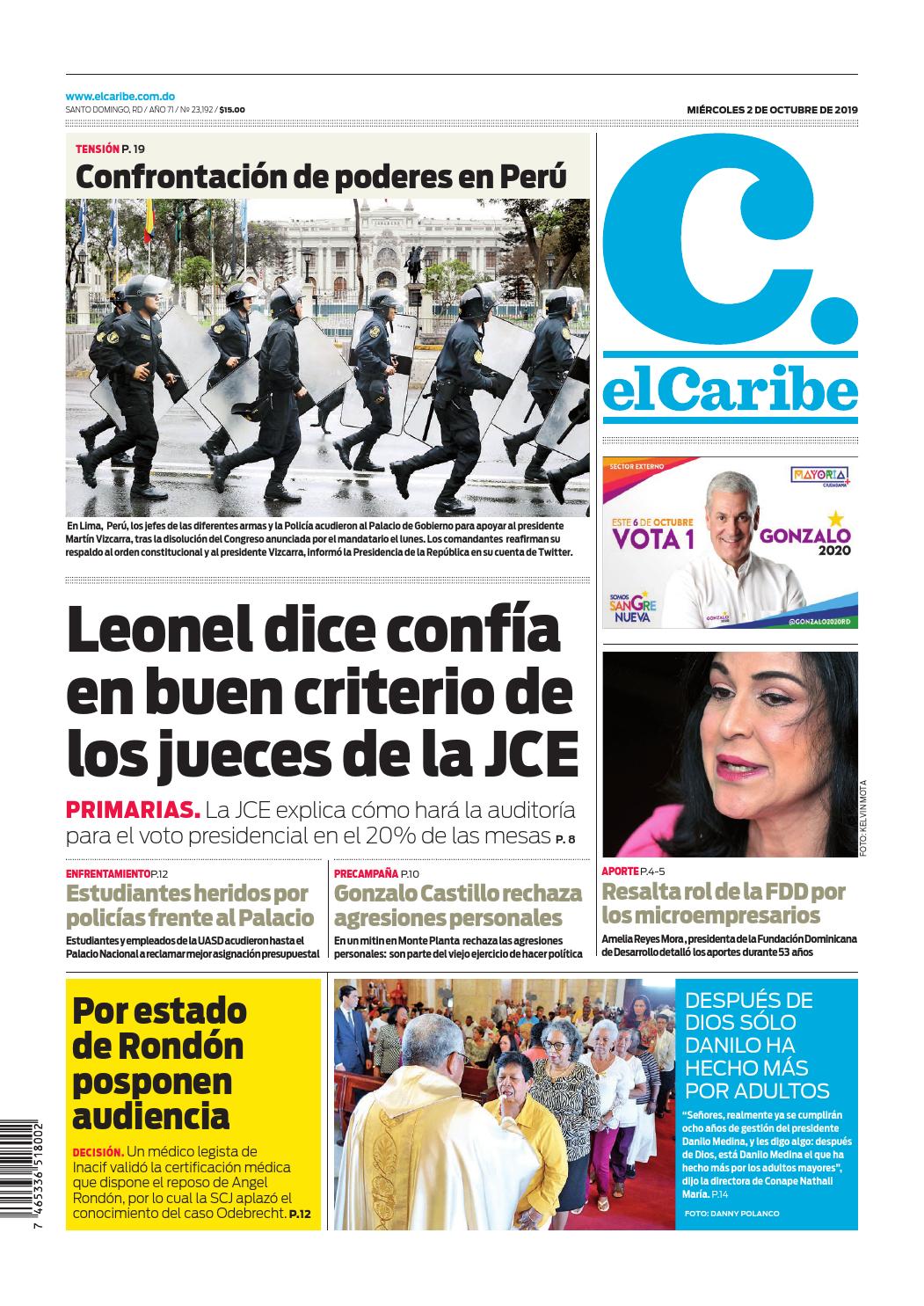 elCaribe by Multimedios del Caribe issuu Medina dice que no sabe nada y que hace mucho que no tiene
