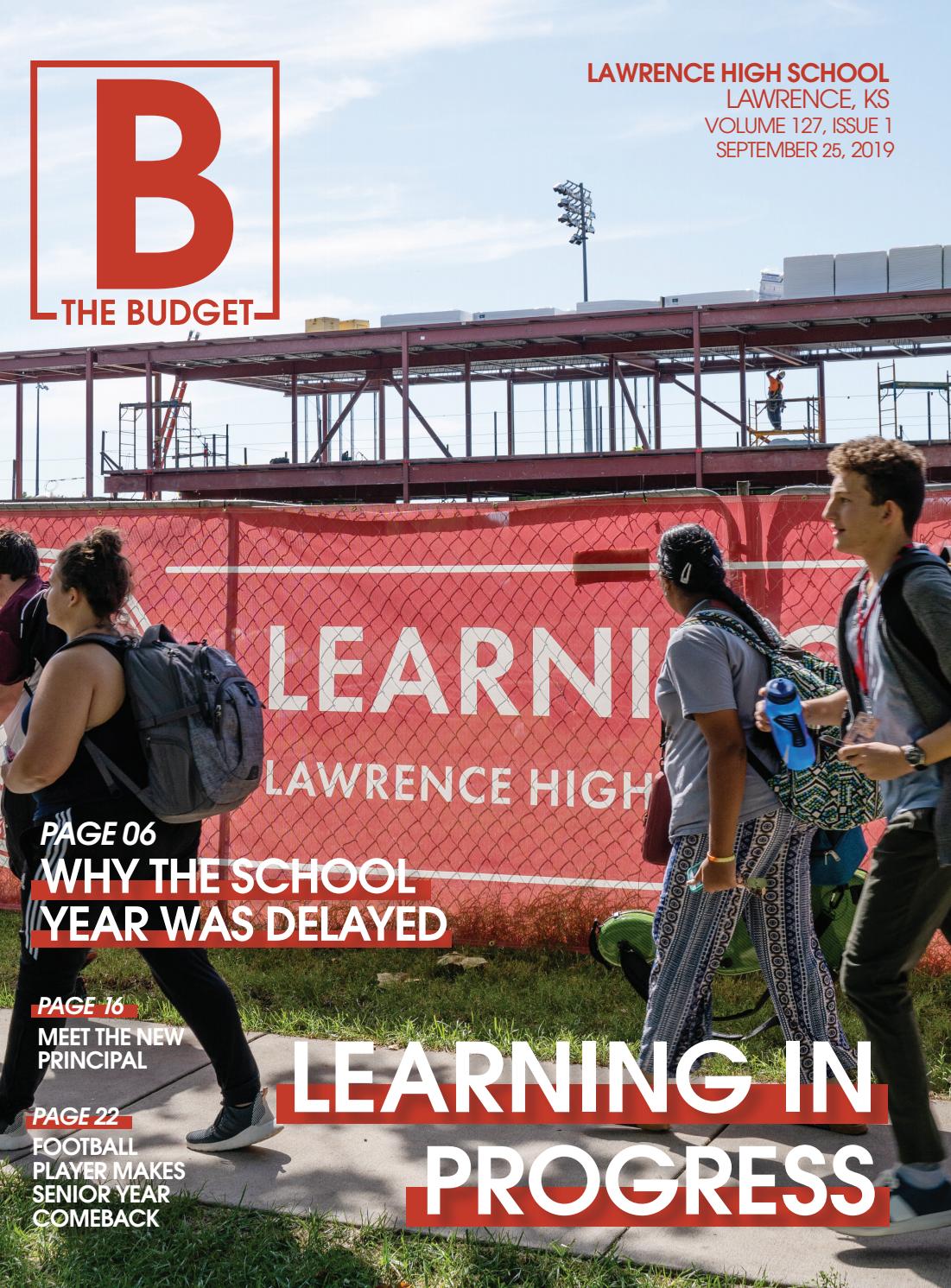 Lawrence High School's The Budget, Issue 1, Sept. 25, 2019 by LHS Budget -  Issuu