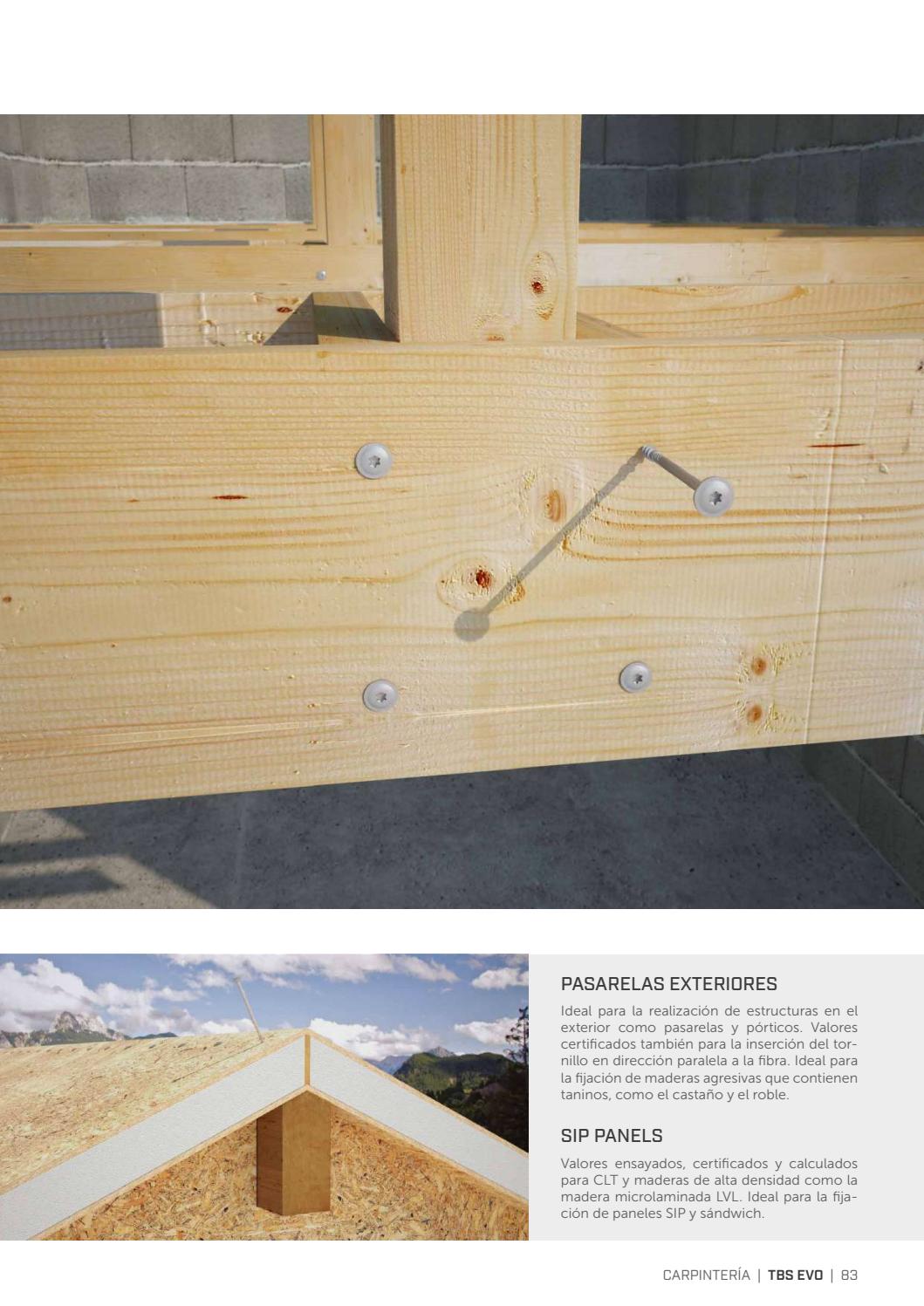 Terminales Wood TORNILLOS Y CONECTORES PARA MADERA - ES by Rothoblaas - Issuu
