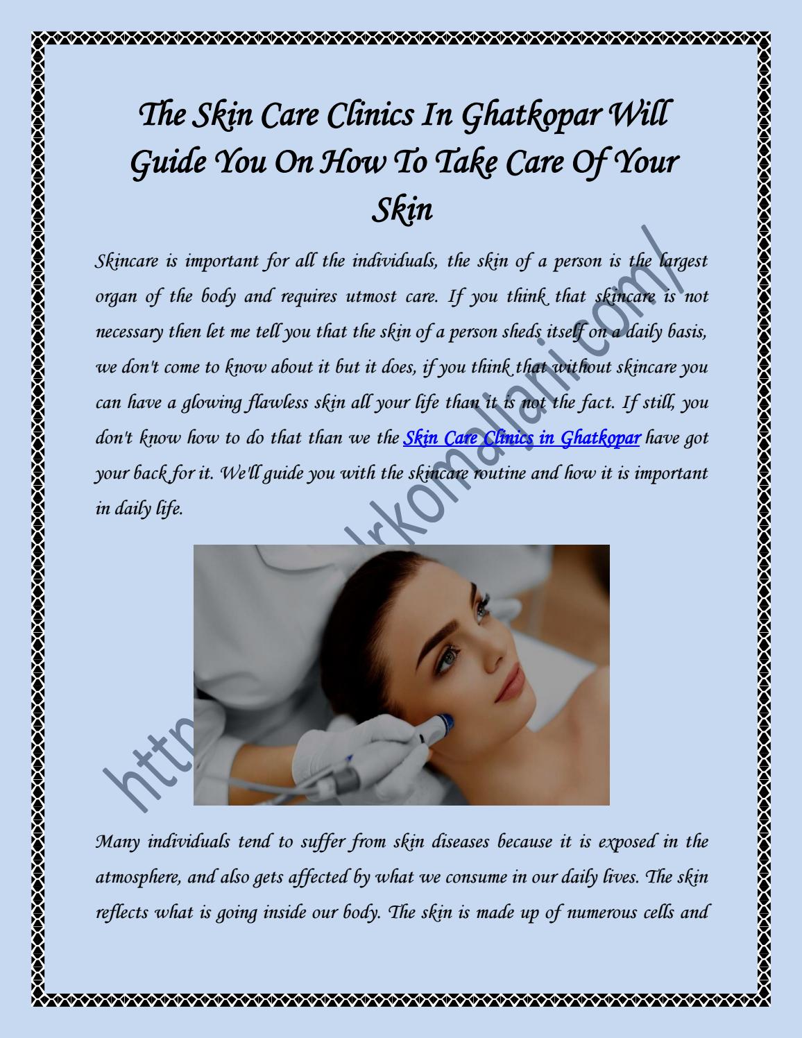 Best Skin Specialist in Ghatkopar Call Us 9769167039 by DR Komal Jani