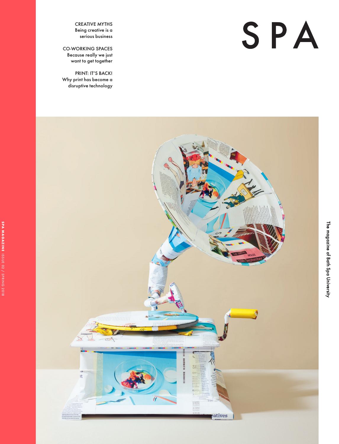 SPA Magazine - Spring 2018 by Bath Spa University - Issuu