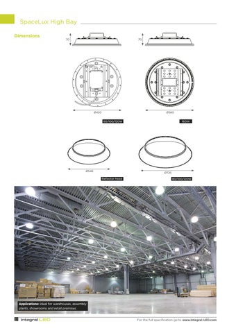 INTEGRAL MEMORY PLC 灯饰目录 · Integral LED - 工业风 灯饰 Solutions 第 22 页
