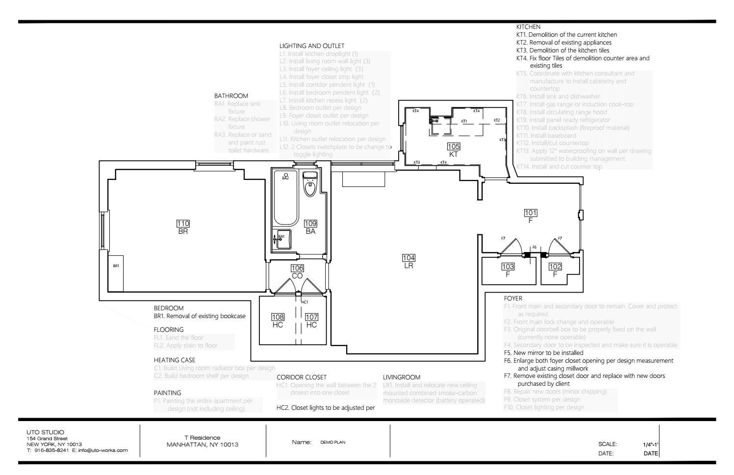 Residential Construction Documentation by Han Xiao - Issuu