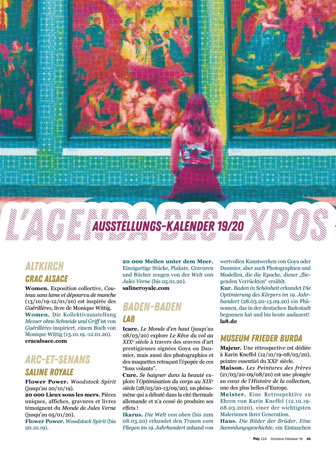 L Agenda Des Expos 19 20 By Poly Issuu