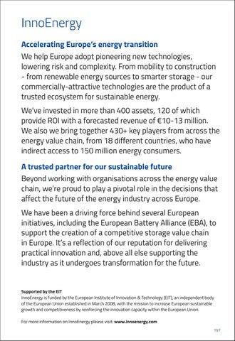 TBB.2019 Event catalogue by InnoEnergy - Issuu
