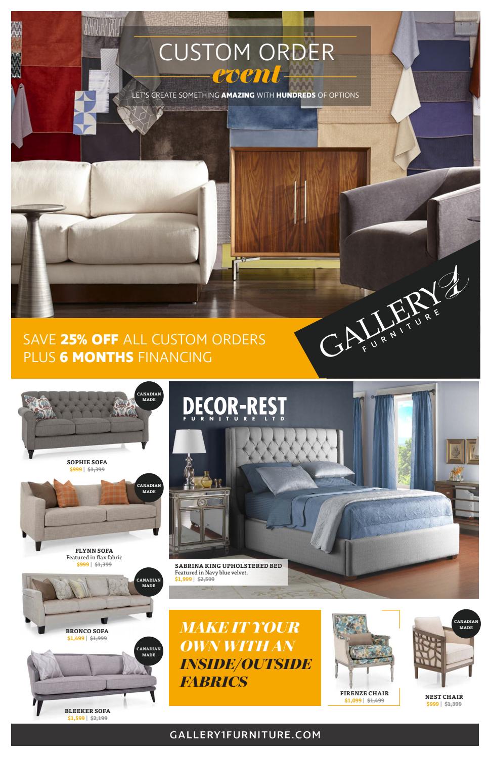 G1 Custom Order Event by Ashley HomeStore Atlantic Issuu