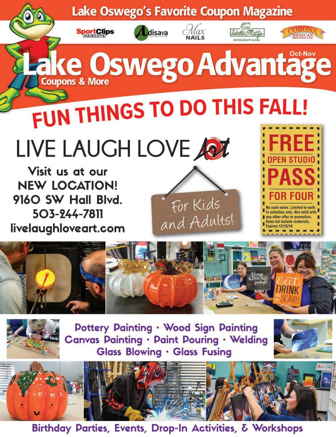 Lake Oswego Advantage Guide OCTOBER ISSUE by Active Media Publishing