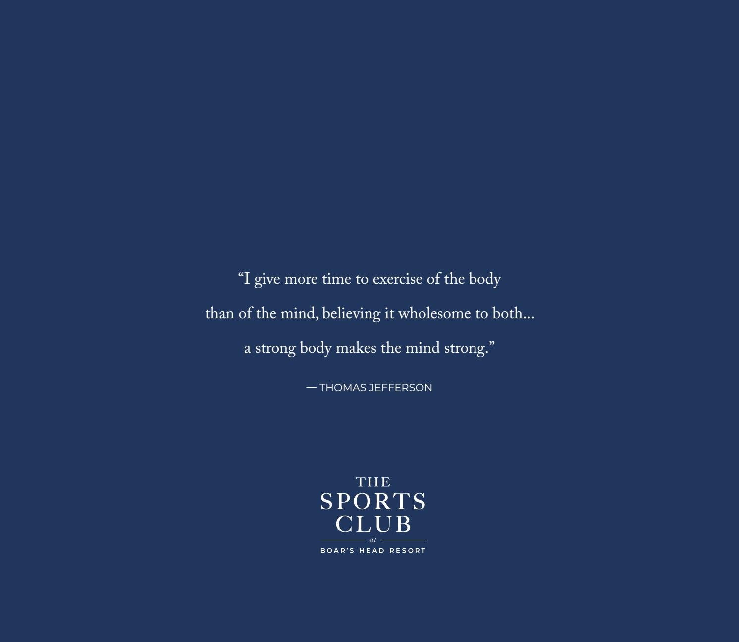 Boar's Head Sports Club Fit For You! by BoarsHeadCharlottesville Issuu