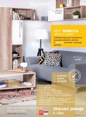REA & AVA , CZ 家具目录 nábytku DREVONA, podzim-zima 2019 第 15 页