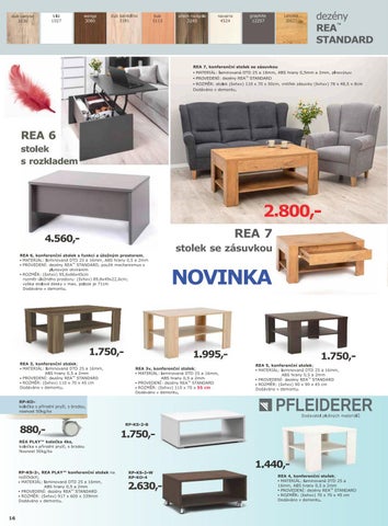 REA & AVA , CZ 家具目录 nábytku DREVONA, podzim-zima 2019 第 18 页