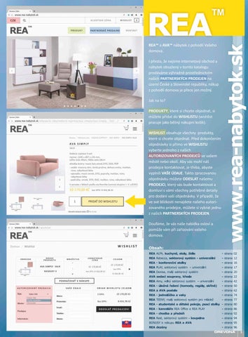REA & AVA , CZ 家具目录 nábytku DREVONA, podzim-zima 2019 第 3 页