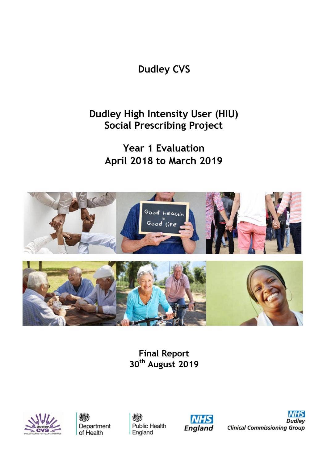 High Intensity User Social Prescribing Impact Report by DudleyCVS - Issuu