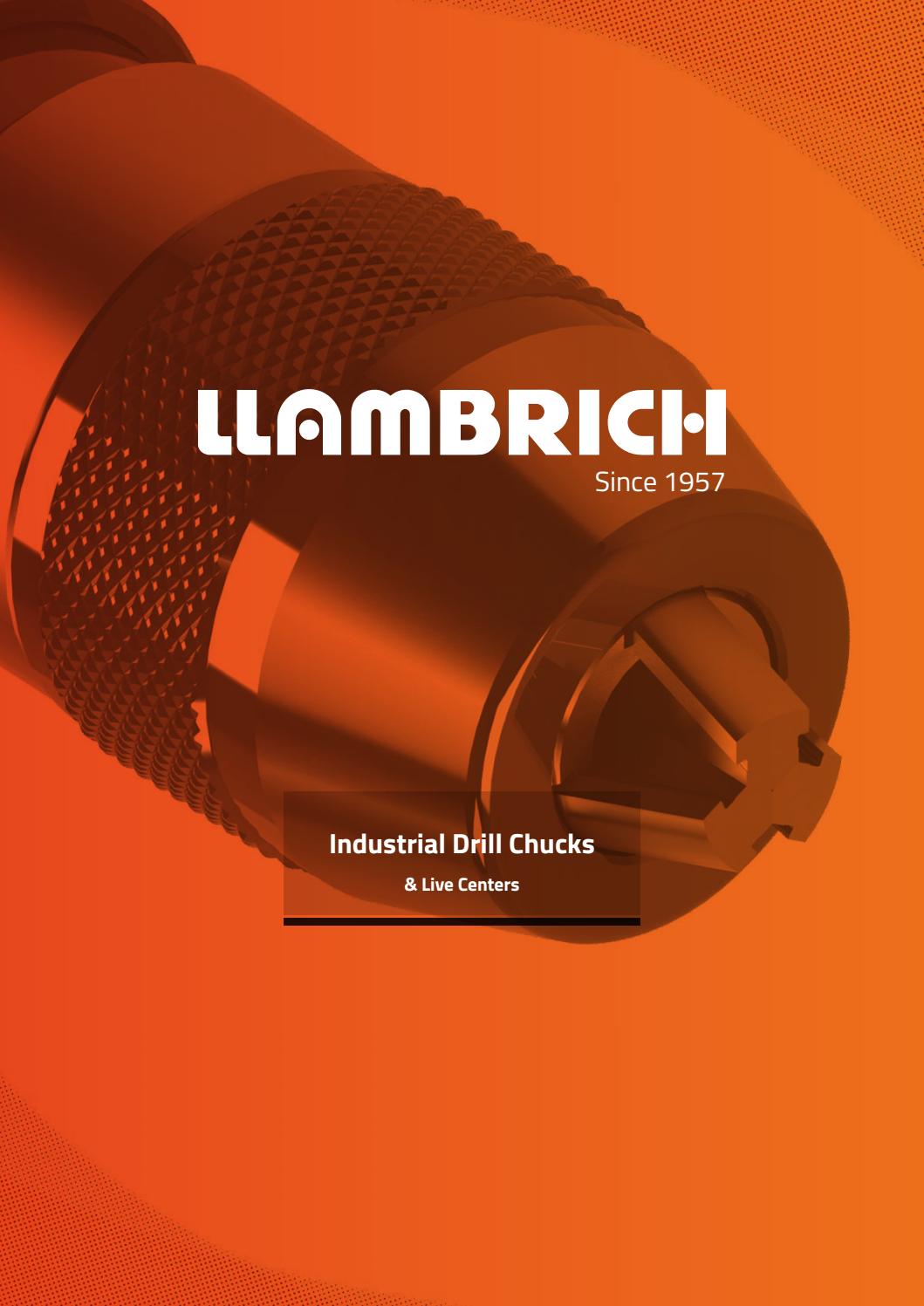 Llambrich 1//2 Straight Shank Shank to Jacobs Taper 3 Arbor