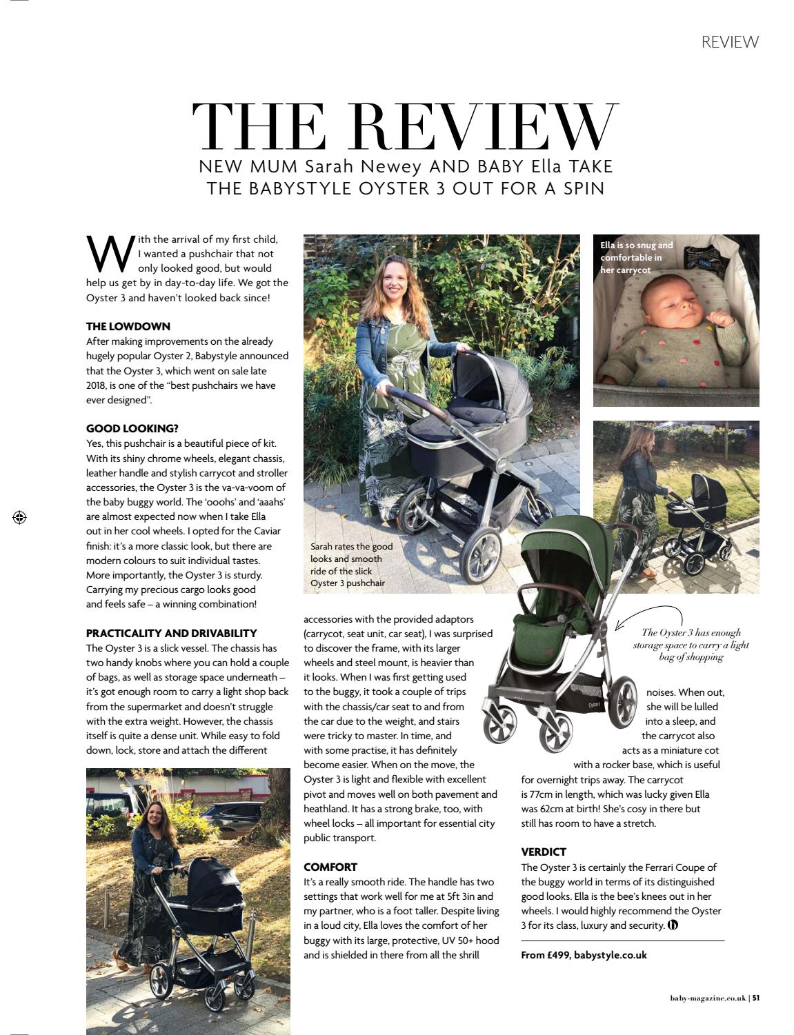 oyster spin stroller