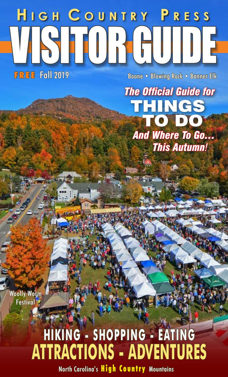 High Country Visitor Guide Fall 2019 Vebuka Com