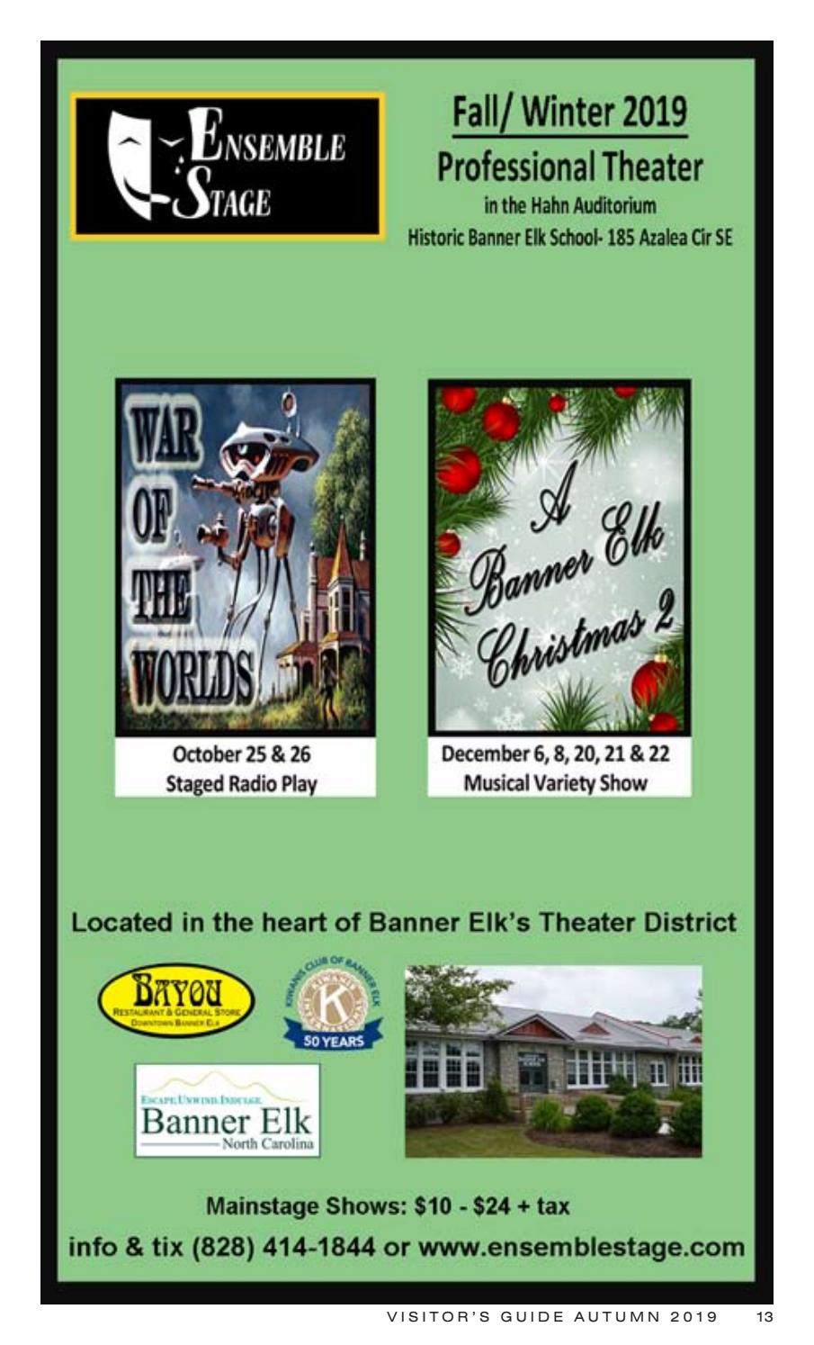 High Country Visitor Guide Fall 2019 Vebuka Com