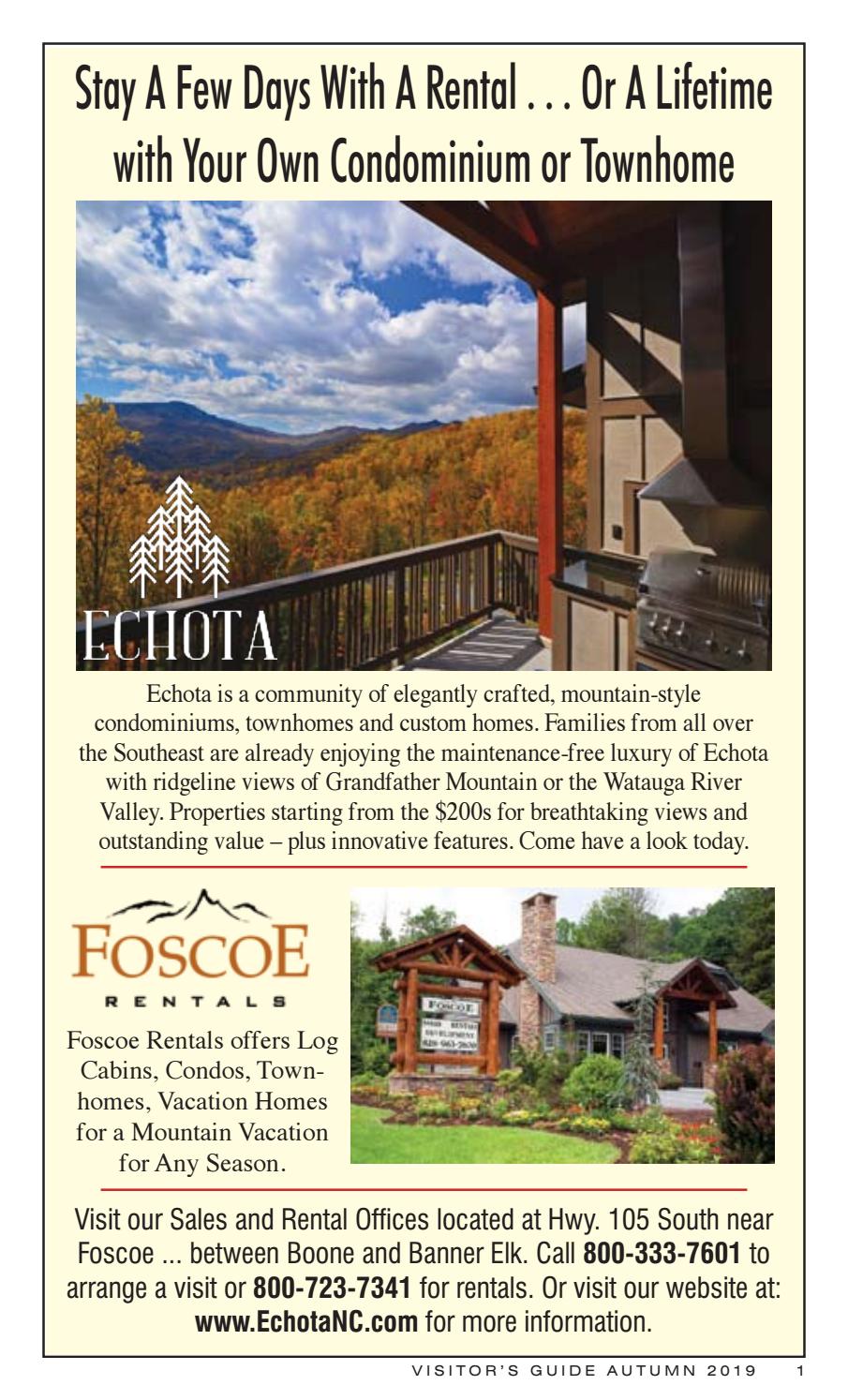 High Country Visitor Guide Fall 2019 Vebuka Com