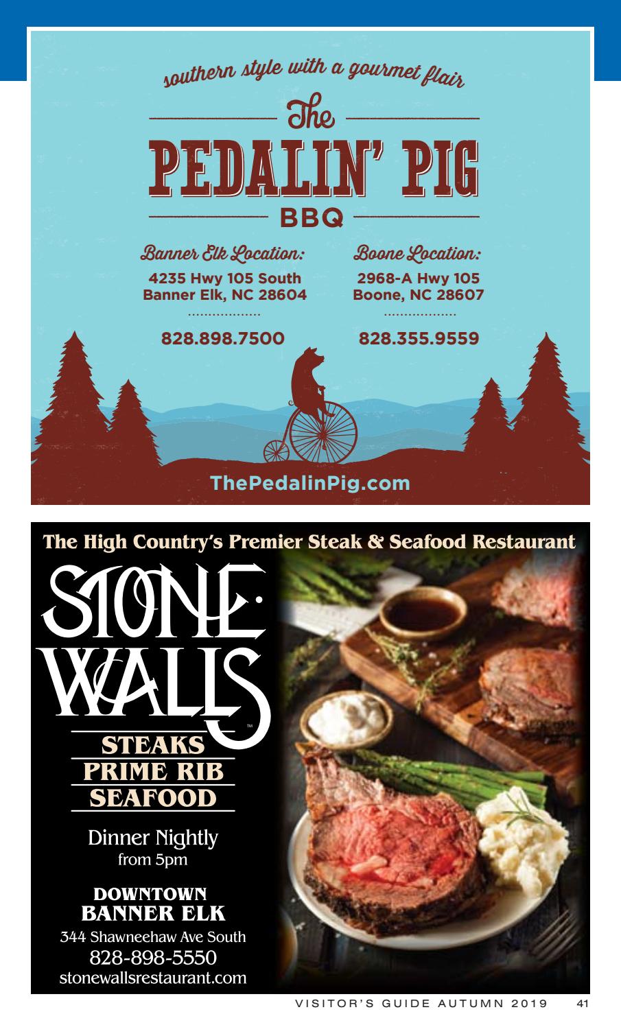 High Country Visitor Guide Fall 2019 Vebuka Com