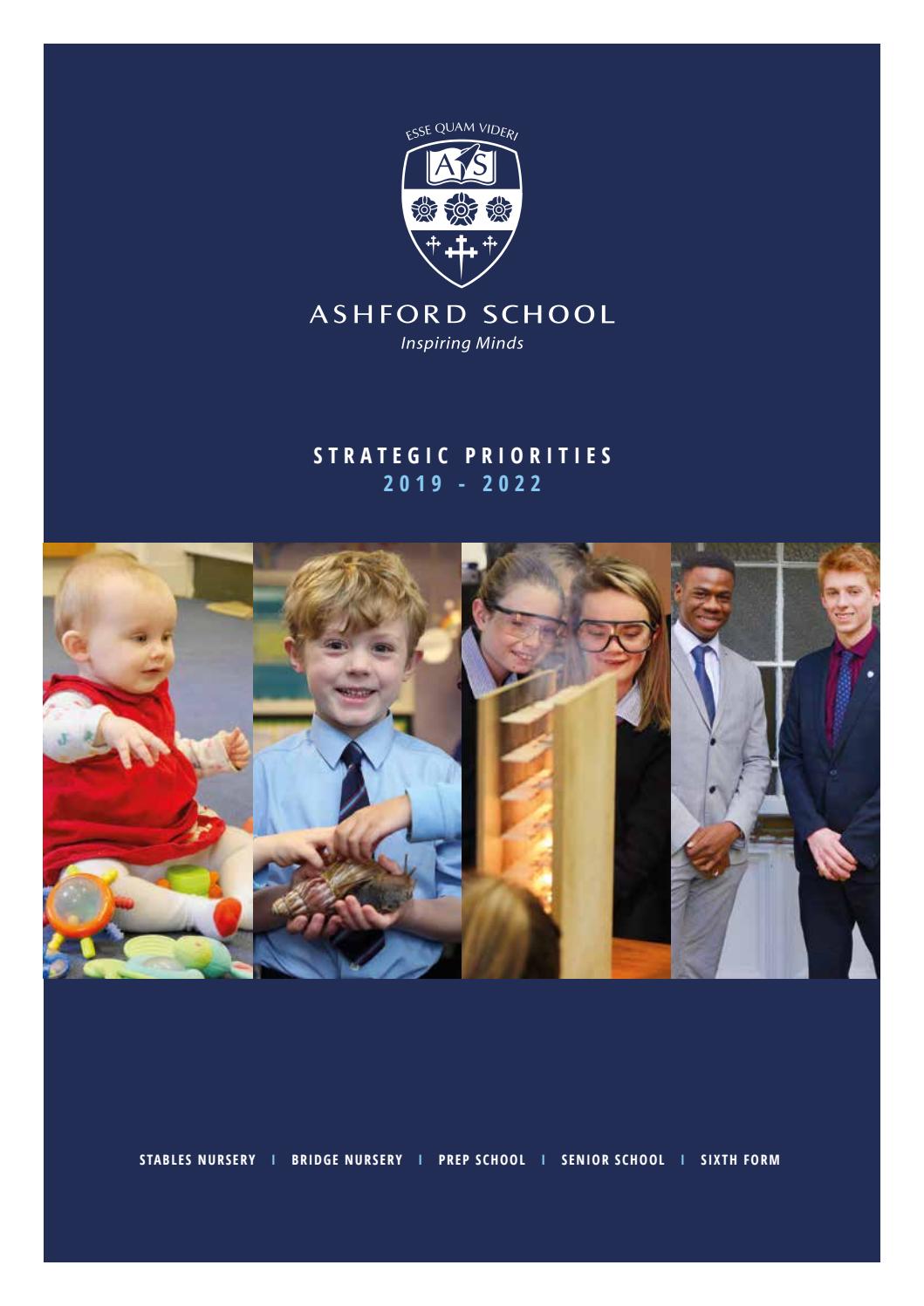 Ashford School Strategic Vision by AshfordSchool Issuu
