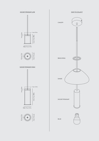 Ferm Living 灯饰目录 · ferm LIVING - Collect 灯饰 - Product Info 第 4 页