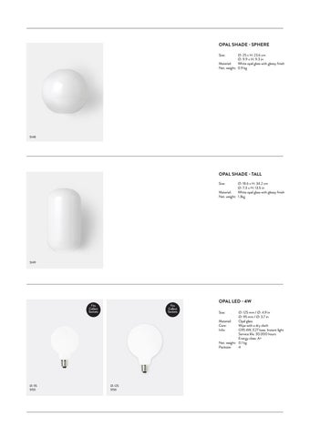 Ferm Living 灯饰目录 · ferm LIVING - Collect 灯饰 - Product Info 第 7 页