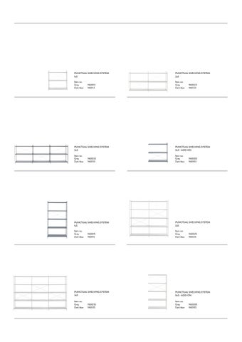 Ferm Living 家具目录 · ferm LIVING - Punctual 层架 System - Product Info 第 6 页