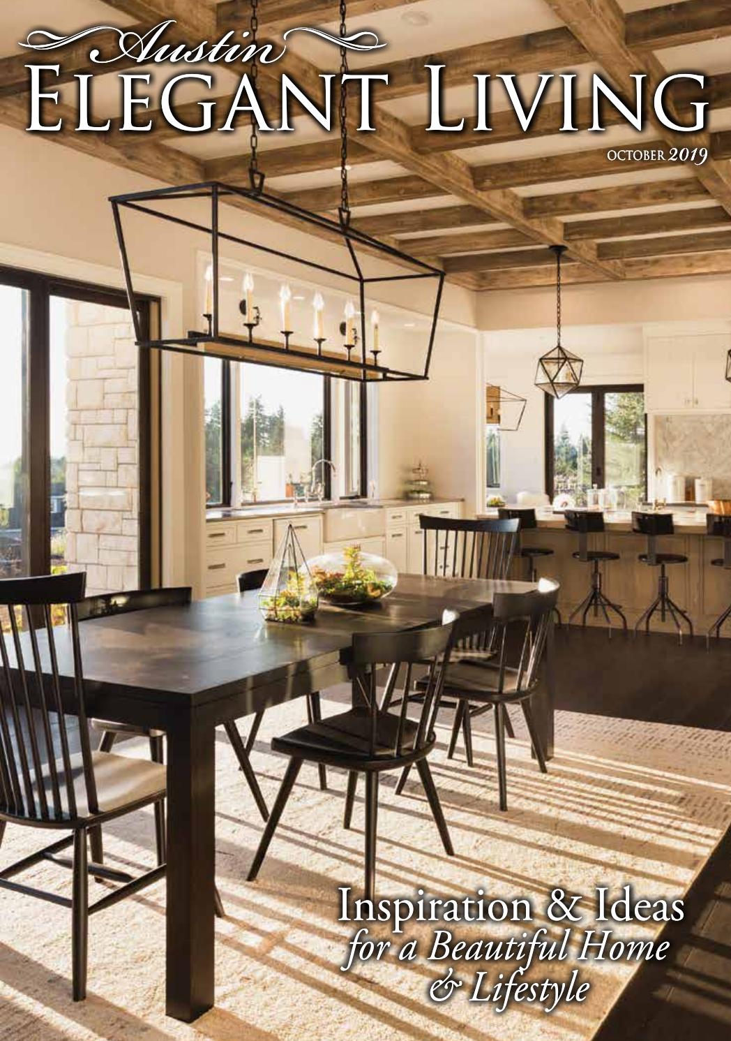 Austin Elegant Living Magazine October 2019 by Austin Elegant Living