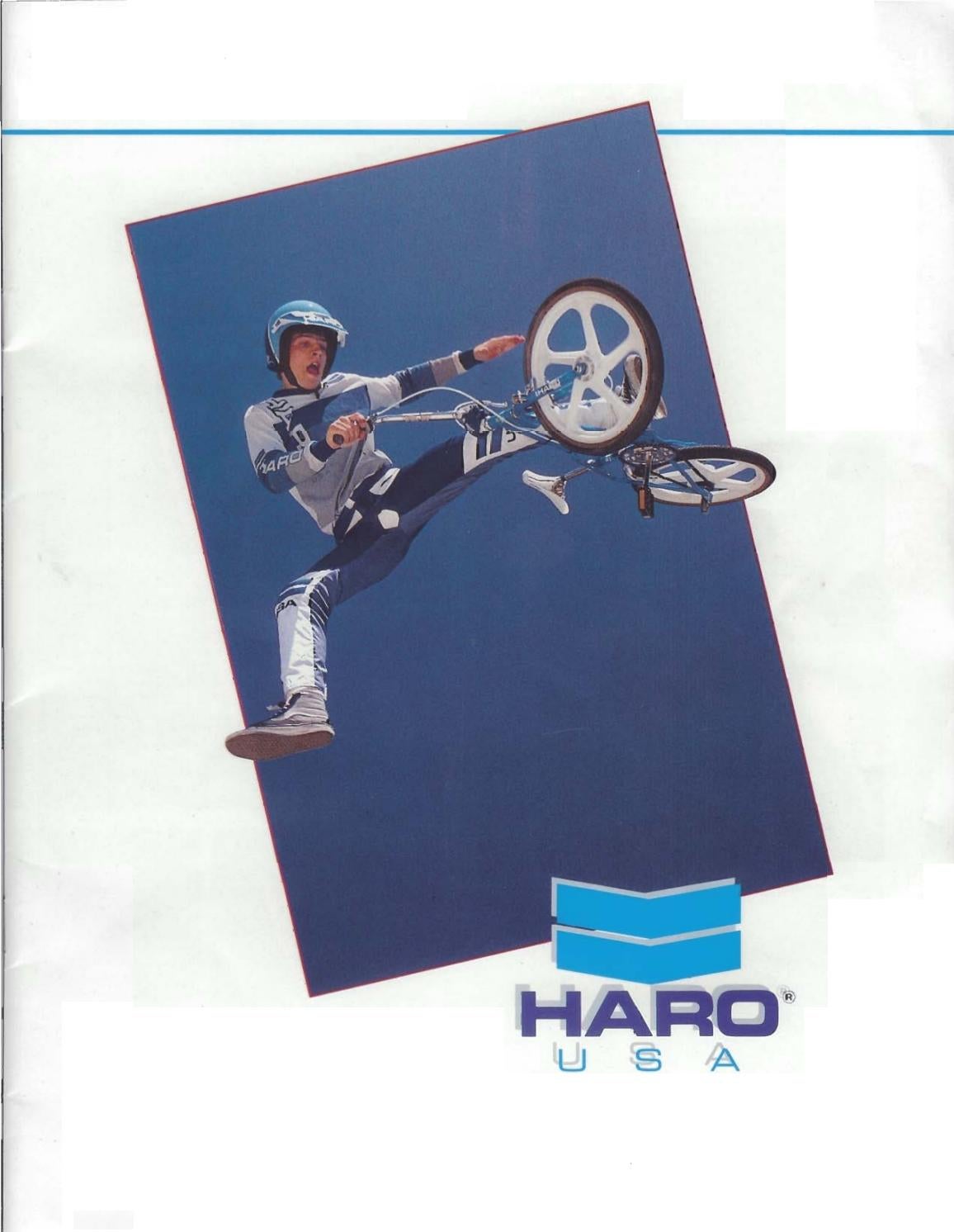 1985 Haro BMX Catalog by Haro Bikes Issuu