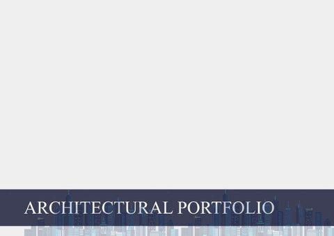 architecture portfolio