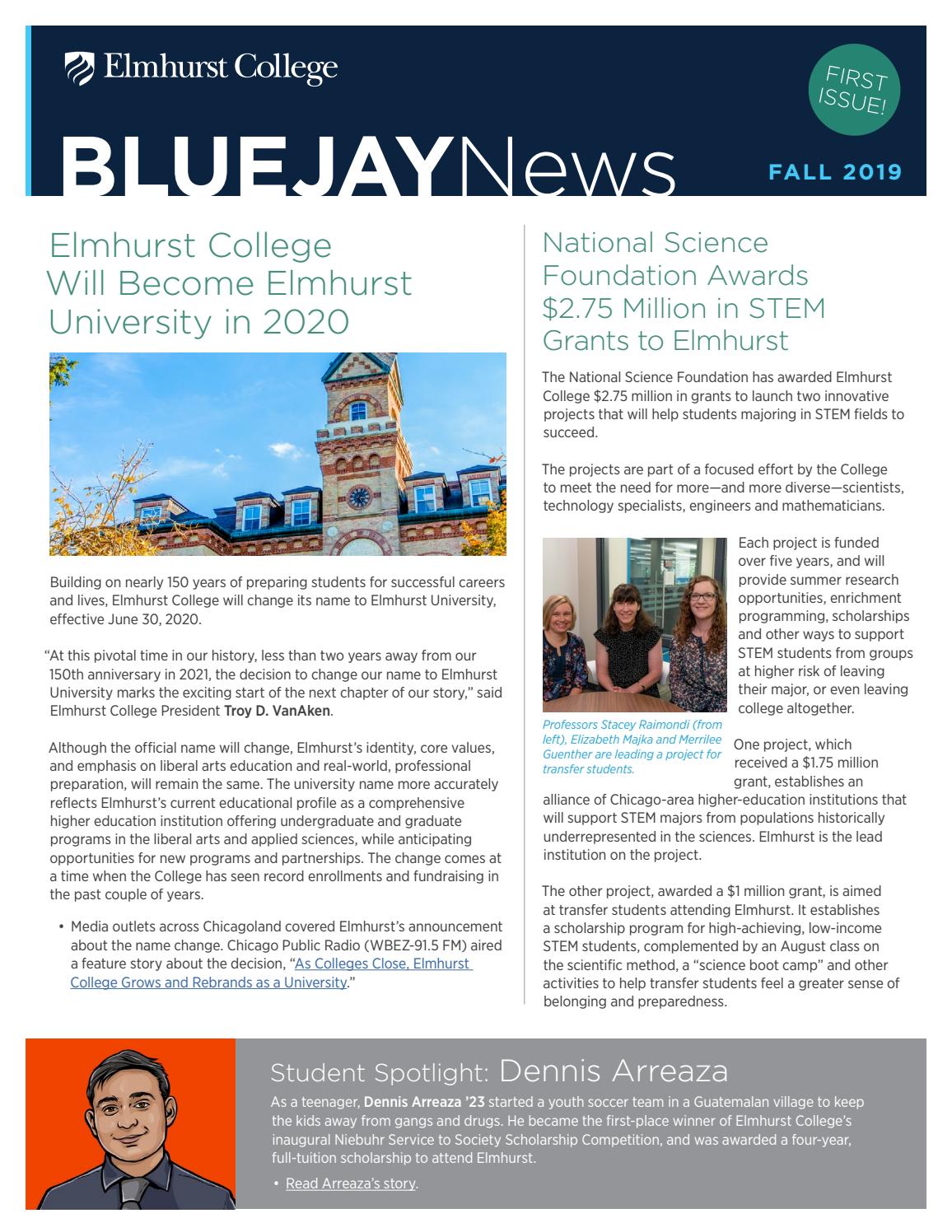Elmhurst University Scholarships1