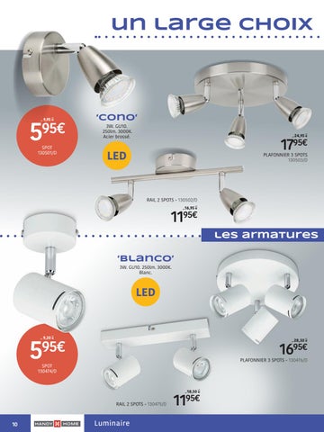 MENO 灯饰目录 · Folder Spécial Électricité/Éclairage Octobre 2019 TEC 法文 第 10 页