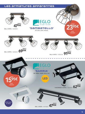 MENO 灯饰目录 · Folder Spécial Électricité/Éclairage Octobre 2019 TEC 法文 第 13 页