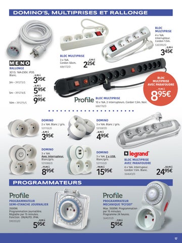 MENO 灯饰目录 · Folder Spécial Électricité/Éclairage Octobre 2019 TEC 法文 第 17 页