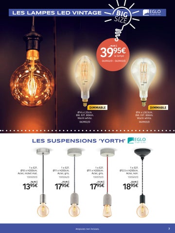 MENO 灯饰目录 · Folder Spécial Électricité/Éclairage Octobre 2019 TEC 法文 第 7 页