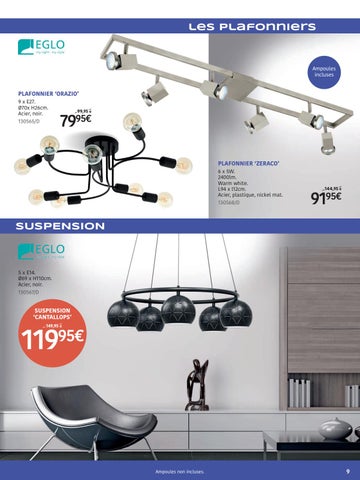 MENO 灯饰目录 · Folder Spécial Électricité/Éclairage Octobre 2019 TEC 法文 第 9 页