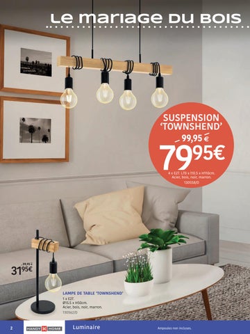 MENO 灯饰目录 · Folder Spécial Électricité/Éclairage Octobre 2019 DIY 法文 第 2 页